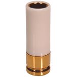 Carlyle Tools - 1/2 Inch DR Alloy Wheel Protector Deep Socket - 19mm - 61-8619